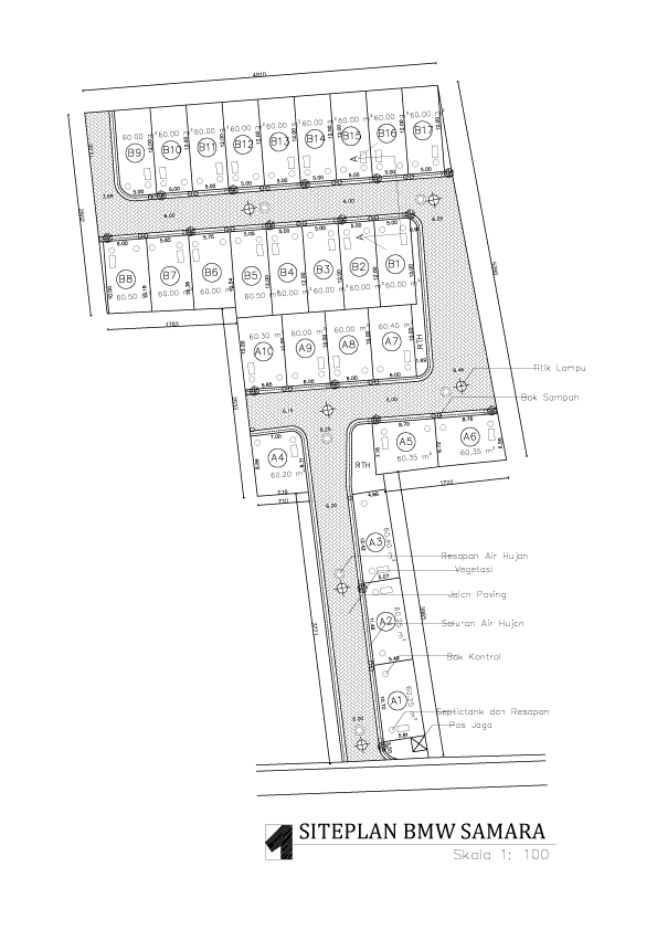 Siteplan Bumi Mas Wahyu Samara