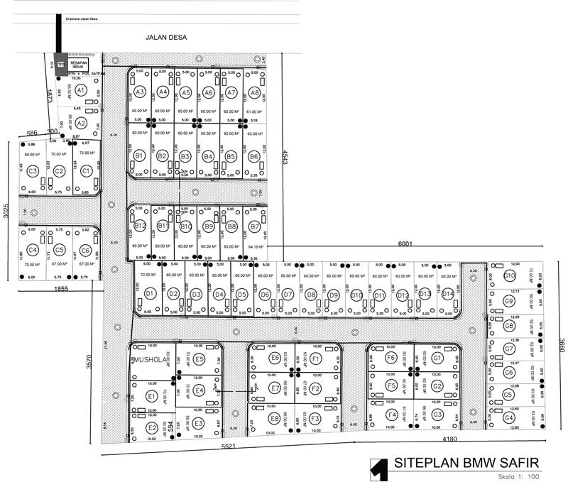 Siteplan Bumi Mas Wahyu Safir