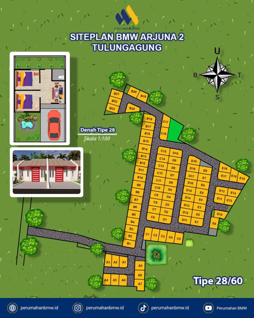 Siteplan Perumahan BMW Arjuna 2
