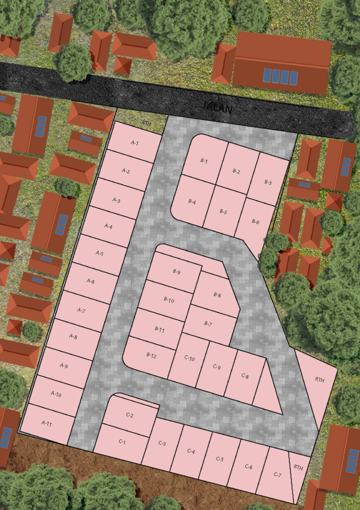Siteplan Bumi Mas Wahyu Tanjunganom Asri Nganjuk
