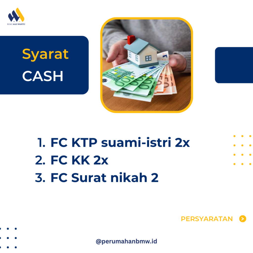 Persyaratan Pembelian Cash