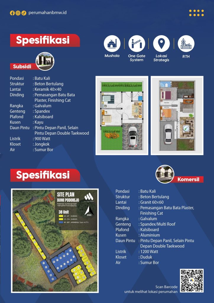 Brosur Perumahan BUMI PODOREJO