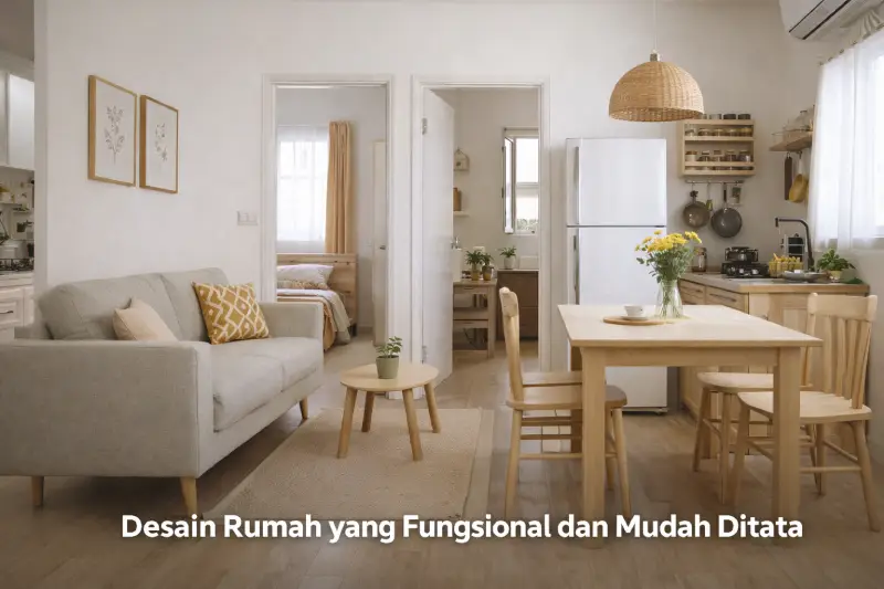 Desain Rumah yang Fungsional dan Mudah Ditata