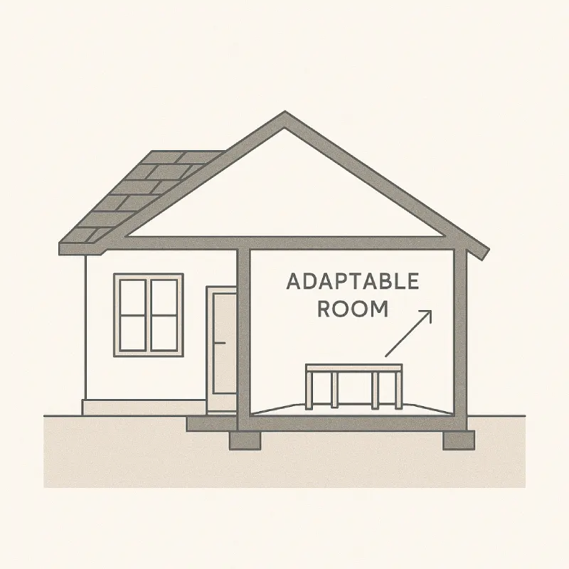 fleksibilitas desain rumah modern untuk keluarga muda
