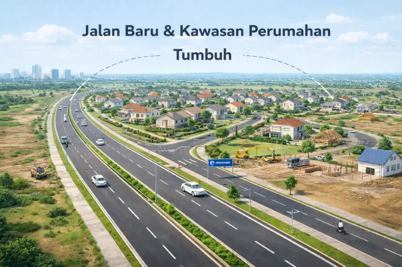 Perkembangan Wilayah & Harga Rumah | Faktor yang Mempengaruhi Nilai Hunian infrastruktur memengaruhi perkembangan wilayah dan harga rumah