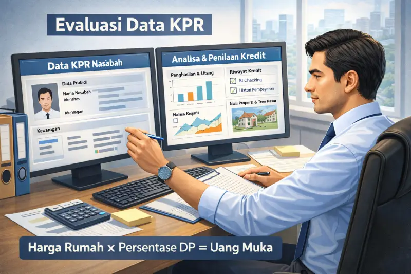 penyebab KPR ditolak bank dalam proses analisis risiko