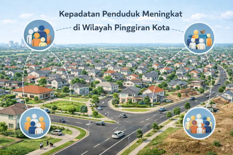 Perkembangan Wilayah & Harga Rumah | Faktor yang Mempengaruhi Nilai Hunian pertumbuhan penduduk dan perkembangan wilayah & harga rumah