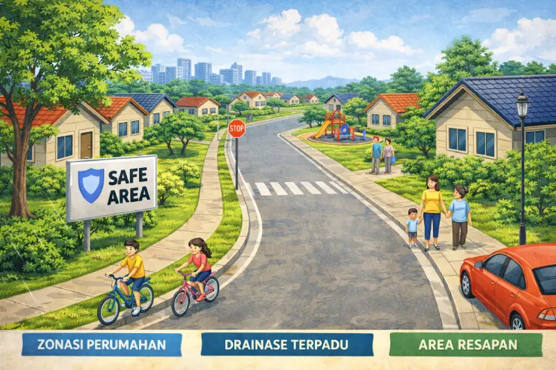 penanggulangan banjir permukiman berkelanjutan