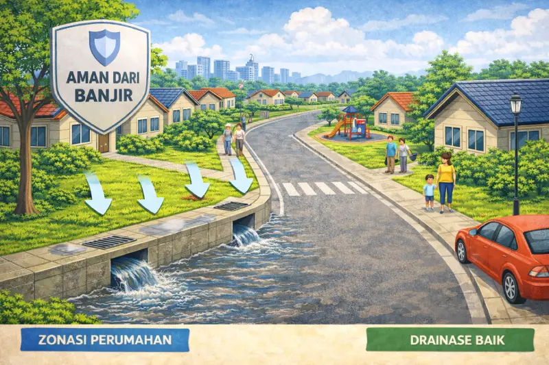 penanggulangan banjir permukiman dan sektor perumahan