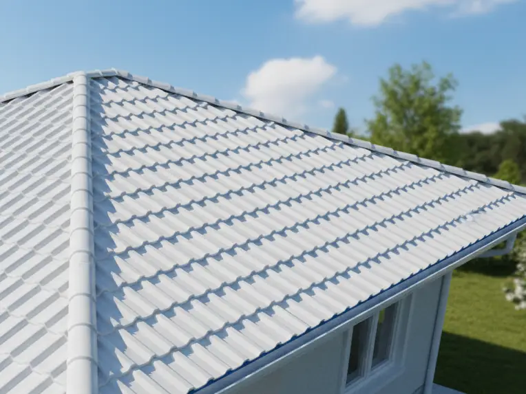 atap pvc perumahan bmw