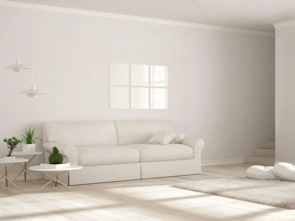 cat minimalis putih bersih