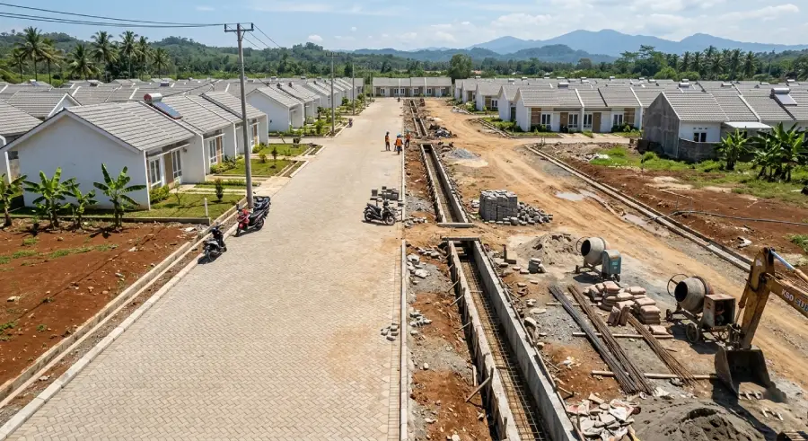 infrastruktur perumahan subsidi