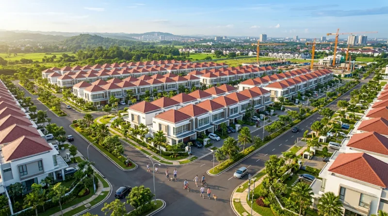 Perumahan Jawa Timur modern dengan lingkungan yang terus berkembang